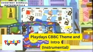 Playdays CBBC  Playdays CBBC Theme Song Instrumental [upl. by Naujik]