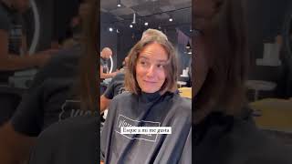 CHIN BOB HAIRCUT📸cortedecablo peinado peluqueraestilistahaircuthairstyle [upl. by Jeu]