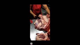 EASY QUICK DEBONE PIG PORK BELLY CUTTING AMAZING KNIFE SKILLS GOOD MORNING 🌞🌞🐖🐖🐖🥩🥩DEBONE 70 PIG🥩 [upl. by Otit]