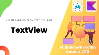 TextView in Android  Learn Android from Zero 10 [upl. by Lotsyrc]
