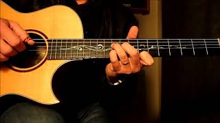 En cloque Renaud  Fingerstyle guitare [upl. by Sarchet411]