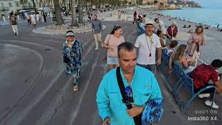 Day 15  September 3 2024  Nice 🇫🇷France  Promenade des Anglais  having a walk [upl. by Merwyn991]