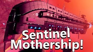 No Mans Sky  THE SENTINEL MOTHERSHIP No Mans Sky Gameplay [upl. by Ardnuasak]