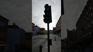 Colchester High Street Page Signals Mellor Traffic Lights Pedestrian Crossing [upl. by Eveam566]