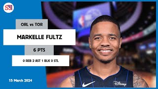 MARKELLE FULTZ 6 PTS 0 REB 2 AST 1 BLK 0 STL vs TOR  20232024 ORL  Player Full Highlights [upl. by Yde685]