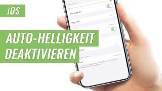 AutoHelligkeit unter iOS 11 [upl. by Terry]