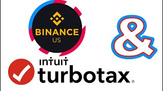 TurboTax For Binance US  TurboTax For CryptoBitcoin Trading  Crypto Tax Tutorial [upl. by Dorella]