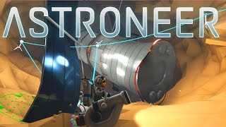 Astroneer  Ep 8  The Secret Telescope Satellite  Lets Play Astroneer Gameplay [upl. by Wojak]