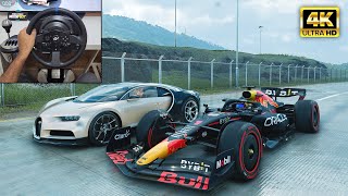 Red Bull F1 RB18 amp Bugatti Chiron  The Crew Motorfest  Thrustmaster T300RS gameplay [upl. by Ialohcin854]