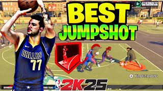 BEST STRETCH JUMPSHOT ON NBA 2K25 BEST 6569 JUMPSHOT ON NBA 2K25 [upl. by Cilla487]