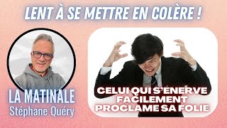 Apprendre à maîtriser sa colère avec sagesse   Avec Stéphane Quéry [upl. by Tama]