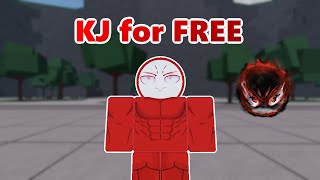 How to get KJ FOR FREE in The Strongest Battlegrounds [upl. by Hcir]