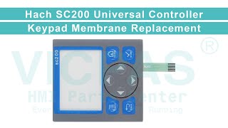 SC200 Hach Switch Membrane Repair Replacement [upl. by Janey]