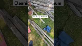 Aluminum window dismantle [upl. by Callida]