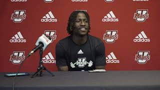 UMass Football First Practice Press Conference [upl. by Katzir]