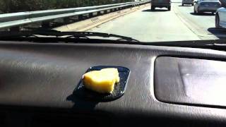 Car Dash Mat Holds Cake In Place  Funny Comedy [upl. by Longerich]