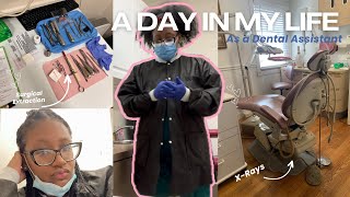 Day In the Life of a DENTAL ASSISTANT  Amarri DaNae [upl. by Einra]