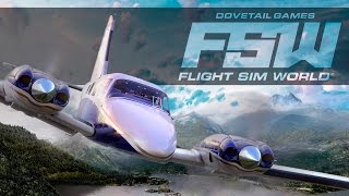 Flight Sim World  Announcement Trailer [upl. by Kilan496]