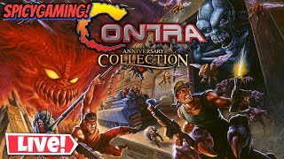 Contra NES LIVE Just playing some Contra [upl. by Pierette]