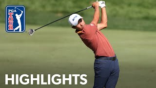 Collin Morikawa shoots 6under 66  Round 3  the Memorial  2021 [upl. by Aicrag]