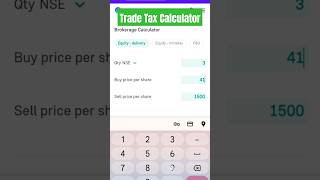 Intraday Trading Brokerage Calculator  Groww App Brokerage Calculate kaise kare GrowwApp [upl. by Liemaj]