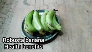 റോബസ്റ്റാ പഴം  പച്ച നിറമുള്ള പഴം  ഗുണങ്ങൾ Robusta banana  health benefits [upl. by Ellednahs]