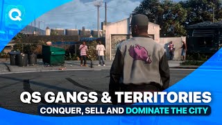 QBESX Quasar Gangs amp Territories  Gangs Conquest of territories amp Dealers [upl. by Atir]