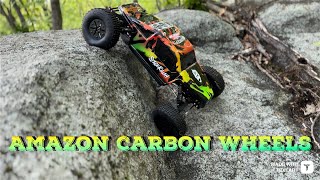 Amazon Carbon beadlocks  Narrow Capra Axle build on Injora Comp Pins [upl. by Lamont]