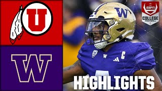 Utah Utes vs Washington Huskies  Full Game Highlights [upl. by Farr]