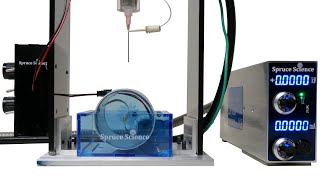 Electrospinning of Polyvinylpyrrolidone PVP  Electrospun Nanofibers [upl. by Flss469]