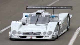 24 Hours of Le Mans 1999  Peter Dumbrecks Shocking Mercedes flip [upl. by Ak]