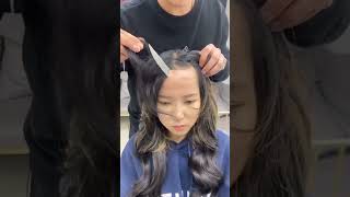 Hair patch for forehead  Hair extension for forehead  Hair wigs wigs beauty fashion [upl. by Keifer]