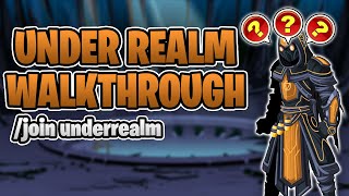 Under Realm Quest Walkthrough join underrealm  AQW [upl. by Obeded687]