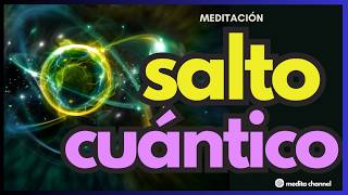 🟣CAMBIA DE ESTADO YA I 🙏MEDITACION SALTO CUÁNTICO I 🎧 audio binaural [upl. by Deeas]