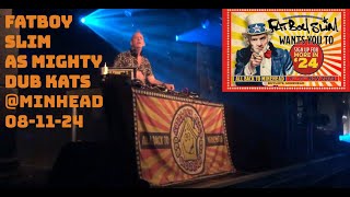 Mighty Dub Katz  Fatboy Slim  All Back To Minehead 08112024 Bus Stop Please Live ABTM [upl. by Ashby]