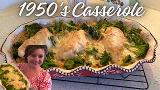 1950S CASSEROLE  The Sauce omgsh on this Chicken and Rice [upl. by Richma423]