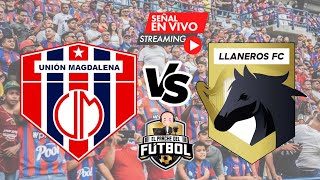 Unión Magdalena 4 vs Llaneros 0  Gran fial ida  Torneo Betplay 2024 II [upl. by Whitman]