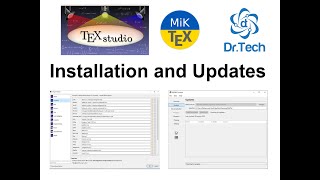 Miktec Updates and Texstudio Configuratio  Dr Tech [upl. by Jillene]