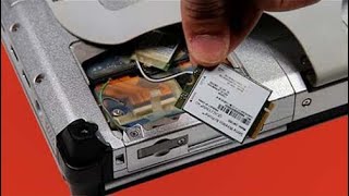 How to replace the Panasonic Toughbook CFC2 WWAN Card [upl. by Blalock]