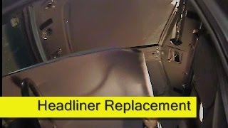 Headliner replacement 9397 Ford Ranger How To DIY [upl. by Janifer]