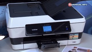 Brother MFCJ6520DW Allinone A3 printer review  HardwareInfo TV Dutch [upl. by Gilletta]