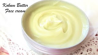 KOKUM BUTTER Face Cream Recipe Anti Ageing Skincare [upl. by Jolynn637]