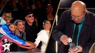 Old Wizard Gets The Group Golden Buzzer on Canadas Got Talent 2024 [upl. by Parks]