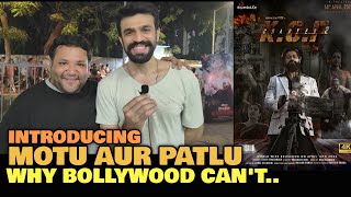 Why BOLLYWOOD Cant Make KGF Chapter 2 RRR amp Bahubali 2  Introducing Motu amp Patlu EXPERT REACTION [upl. by Hokanson]