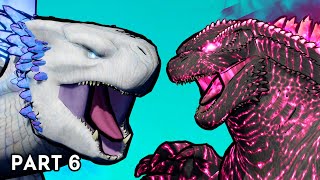 Shimo vs Evolved Godzilla  Animation Part 6 [upl. by Weslee]