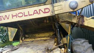 1975 NEW HOLLAND CLAYSON 1530 COMBINE [upl. by Nikal]