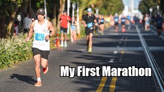 My First Marathon in 316 whole weekend vlog [upl. by Ennail]