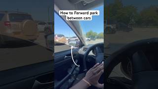 How to forward park between cars drivinglessons driving cars shorts youtubeshorts trending [upl. by Allebara]