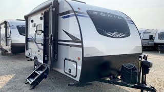 2021 Venture RV Sonic Lite SL150VRB Travel Trailer Quick Tour [upl. by Galen]