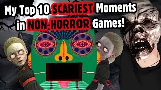 OLD Top 10 SCARIEST Moments in NONHORROR Games  Caddicarus [upl. by Christmas860]